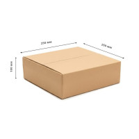 Коробка картонна 400х400х75