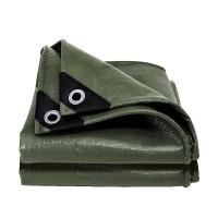 Тент водонепроникний зміцнений ОЛИВКОВИЙ 110 г/м², розмір: 3х4 м - преміум