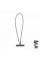 Резинка эластичная с защелкой BUNGEE CORD T BAR, длина 15 см, блистер