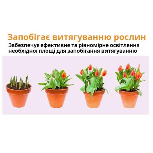 Фитолампа светодиодная BL-MR16YF6K-7W (E27-48 диодов)