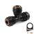Трійник для підключення шланга 1/2", BLACK LINE