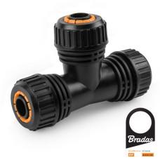 Трійник для підключення шланга 3/4", BLACK LINE