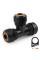 Трійник для підключення шланга 3/4", BLACK LINE