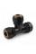 Трійник для підключення шланга 3/4", BLACK LINE