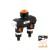 Розподільник з 2 кранами, BLACK LINE РЗ 1" до РЗ 3/4", HEAVY DUTY
