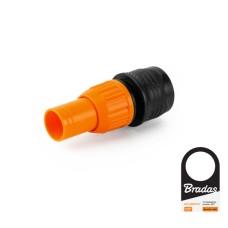 Коннектор 1/2" с фланцем, STANDARD, BLACK LINE SOFT FULL