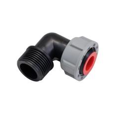 Колено с накидной гайкой 1" НР-1" ВР