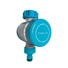 Таймер полива Presto-PS механический  до 120 минут, синий
