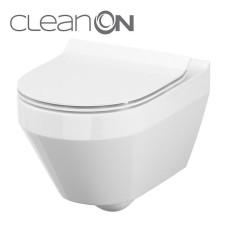 CET Cersanit  В216 CREA  CLEAN  ON OVAL  подвесной з сиденьем дюропласт лифт SLIM