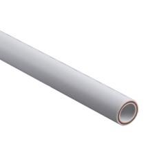 Труба Kalde PPR Fiber PIPE d 25 mm PN 20 зі скловолокном (біла) - 1 метр