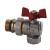 Кран кульовий кутовий з американкою WATERVALVE Q003 NV-V344 3/4″ ЗB