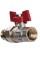 Кран кульовий прямий з американкою WATERVALVE Q003 NV-V123 1/2″ ЗB