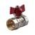 Кран шаровый прямой WATER VALVE 1/2″ ВВ КБ NV-V Q001