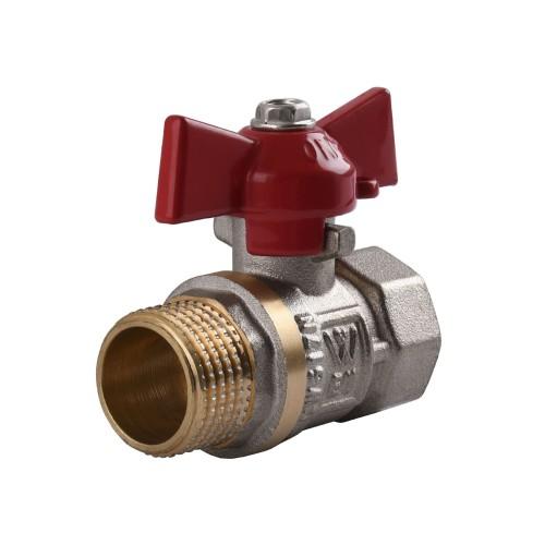 Кран кульовий прямий WATER VALVE 3/4″ ЗВ КБ NV-V Q002