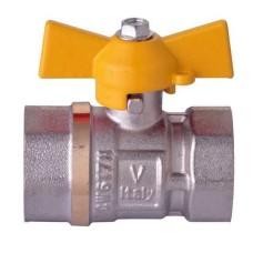 Кран шаровый прямой WATER VALVE 1/2″ ВВ ЖБ NV-V Q001