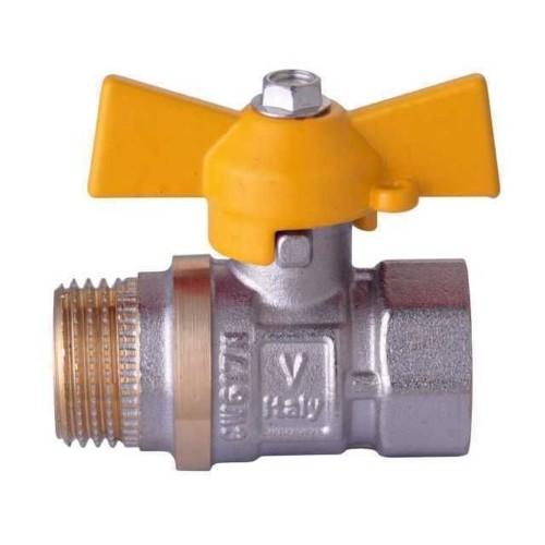 Кран шаровый прямой WATER VALVE 1/2″ НВ ЖБ NV-V Q002