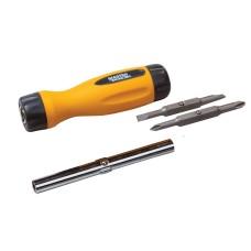 Викрутка MASTERTOOL 4-В-1 PH1-PH2/SL5-SL6 75 мм