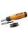 Отвертка с реверсом MASTERTOOL 12-В-1 PH1-2-3/PZ1-2-3/SL4-5-6/T15-20-25 25 мм магнитный держатель