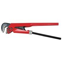 Ключ трубный MASTERTOOL 90° 2" закаленные губки