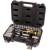 Набор ключей и насадок торцевых MASTERTOOL CRV 3/8" 39 шт