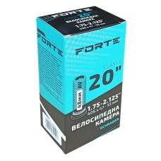 Велокамера FORTE Classic 20  х 1.75-2.125 AV Schrader 48 мм