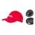 Каскетка захисна MASTERTOOL червона