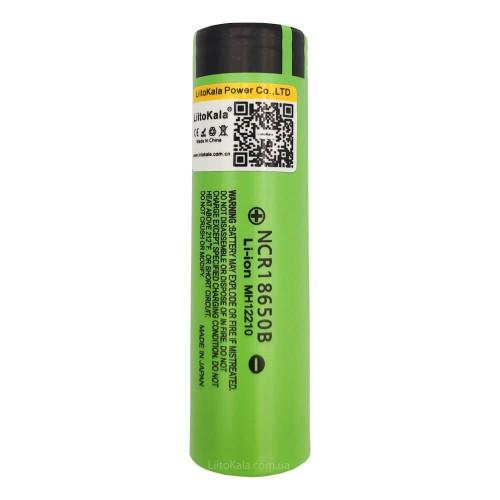 Акумулятор 18650, LiitoKala NCR 34B-JT, 3400mAh, оригінал