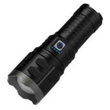 Ліхтар AK138 WHITE LASER LED PM60-TG, 4х18650, power bank, індикація заряду, ЗП Type-C, zoom, Box