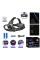 Фонарь налобный NIGHT VISION FLUORESCENCE SY-8087-PM10-TG, 2x18650, signal light, fluoreccent patch, ЗУ Type-C, zoom, Box