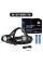 Фонарь налобный NIGHT VISION FLUORESCENCE SY-8087-PM10-TG, 2x18650, signal light, fluoreccent patch, ЗУ Type-C, zoom, Box