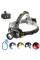 Ліхтар налобний T503A-2TG(white+yellow)+SMD(white+red), Motion Sensor, Li-Ion акумулятор, power bank, ЗУ microUSB