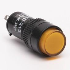 Светодиодный индикатор NXD 212 220v, желтый TAKEL