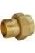 Сгон американка прямая латунная 1/2″ВР х 1/2″НР штампованная с резиновой прокладкой Б0809А VA