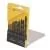 Набір свердл для металу MASTERTOOL 13 шт HSS 2 - 8 мм plastic box BLACK
