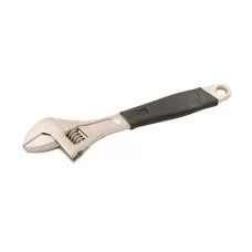 Ключ розвідний MASTERTOOL 300 мм 0 - 35 мм C45/Ni рукоятка з TPR накладкою
